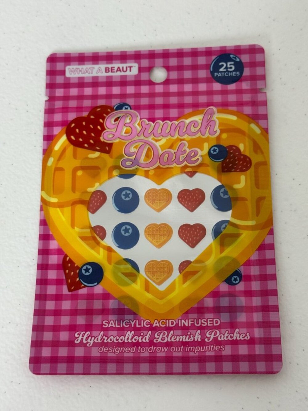 What A Beaut Brunch Date Hydrocolloid Blemish Patches 25 Count